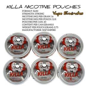 KILLA Nicotine Pouches Dubai