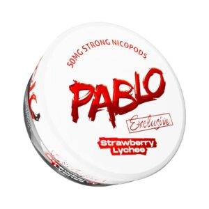 PABLO Nicotine Pouches Dubai strawberry lychee