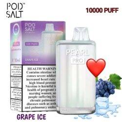 Pod Salt Pearl Pro 10000 Puffs grape ice Pod Salt Pearl Pro 10000 Puffs grape ice
