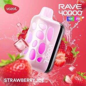 Vozol Rave 40000 Puffs strawberry ice