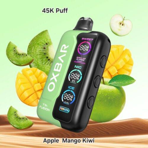 OXBAR Tri-Fusion 45000 Puffs apple mango kiwi OXBAR Tri-Fusion 45000 Puffs apple mango kiwi