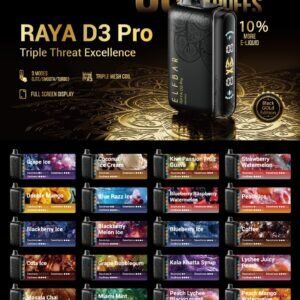 Elf Bar Raya D3 Pro 30000 Gold Edition