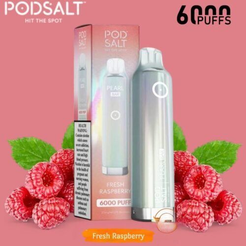 POD SALT Pearl Bar 6000 Puffs fresh raspberry POD SALT Pearl Bar 6000 Puffs fresh raspberry