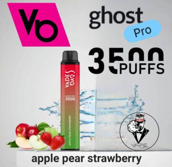 Ghost Pro 3500 puffs apple pear strawberry Ghost Pro 3500 puffs apple pear strawberry