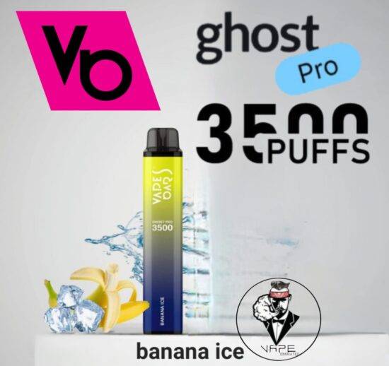 Ghost Pro 3500 puffs banana ice Ghost Pro 3500 puffs banana ice