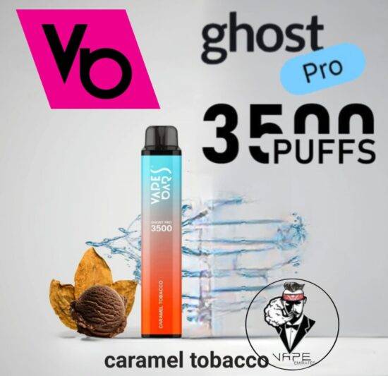 Ghost Pro 3500 puffs caramel tobacco Ghost Pro 3500 puffs caramel tobacco