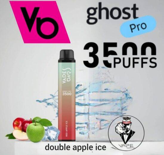 Ghost Pro 3500 puffs double apple ice Ghost Pro 3500 puffs double apple ice