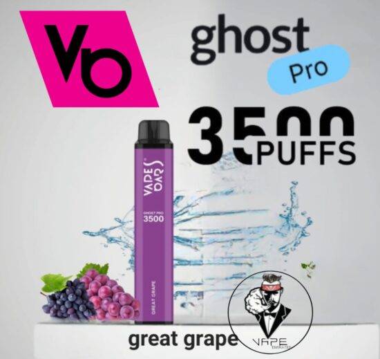 Ghost Pro 3500 puffs great grape Ghost Pro 3500 puffs great grape