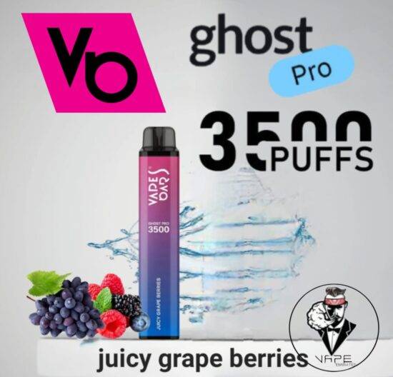 Ghost Pro 3500 puffs juicy grape berries Ghost Pro 3500 puffs juicy grape