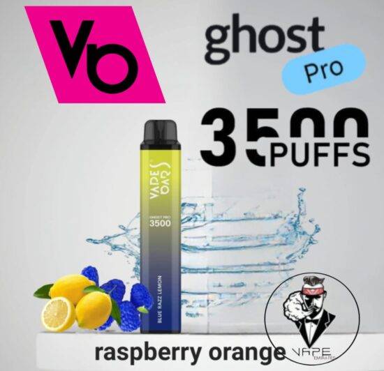 Ghost Pro 3500 puffs raspberry orange Ghost Pro 3500 puffs raspberry orange