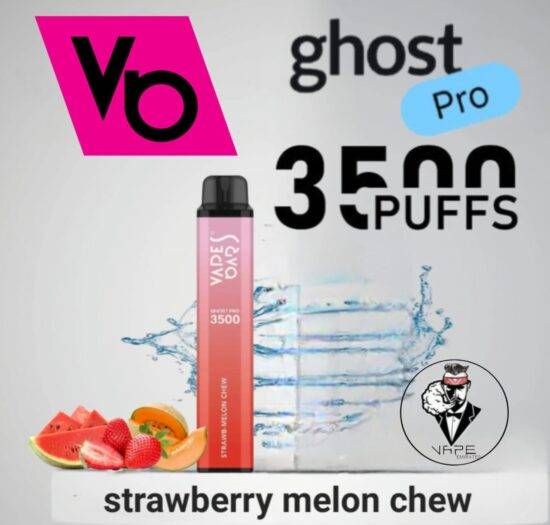 Ghost Pro 3500 puffs strawberry melon chew Ghost Pro 3500 puffs strawberry melon chew