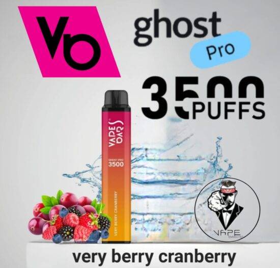 Ghost Pro 3500 puffs very berry cranberry Ghost Pro 3500 puffs very berry cranberry