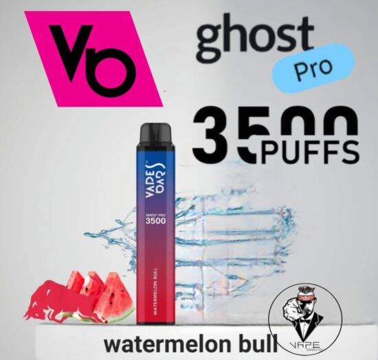 Ghost Pro 3500 puffs watermelon bull Ghost Pro 3500 puffs watermelon bull