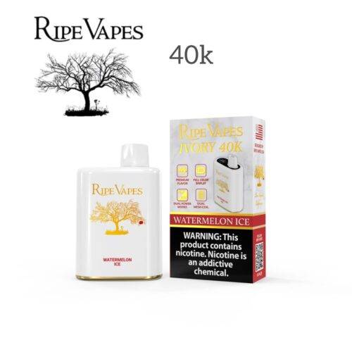 Ripe Vapes IVORY 40000 Puffs watermelon ice Ripe Vapes IVORY 40000 Puffs watermelon ice
