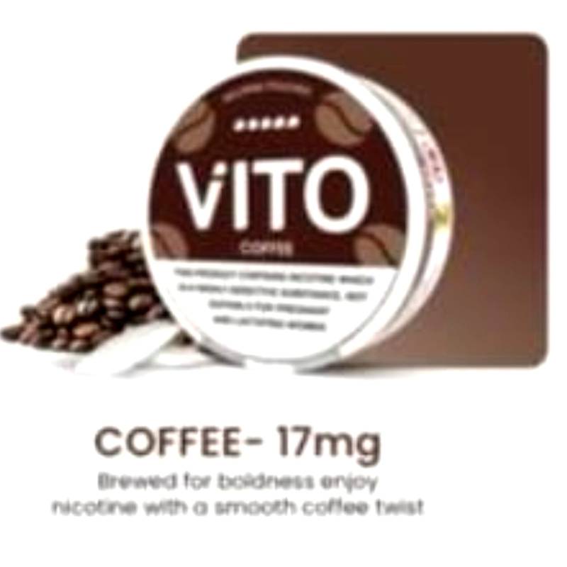 VITO Nicotine Pouches cofee 17mg VITO Nicotine Pouches