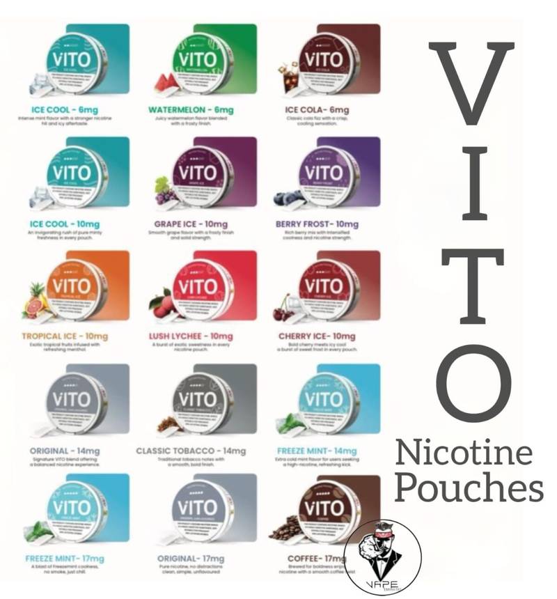VITO Nicotine Pouches VITO Nicotine Pouches
