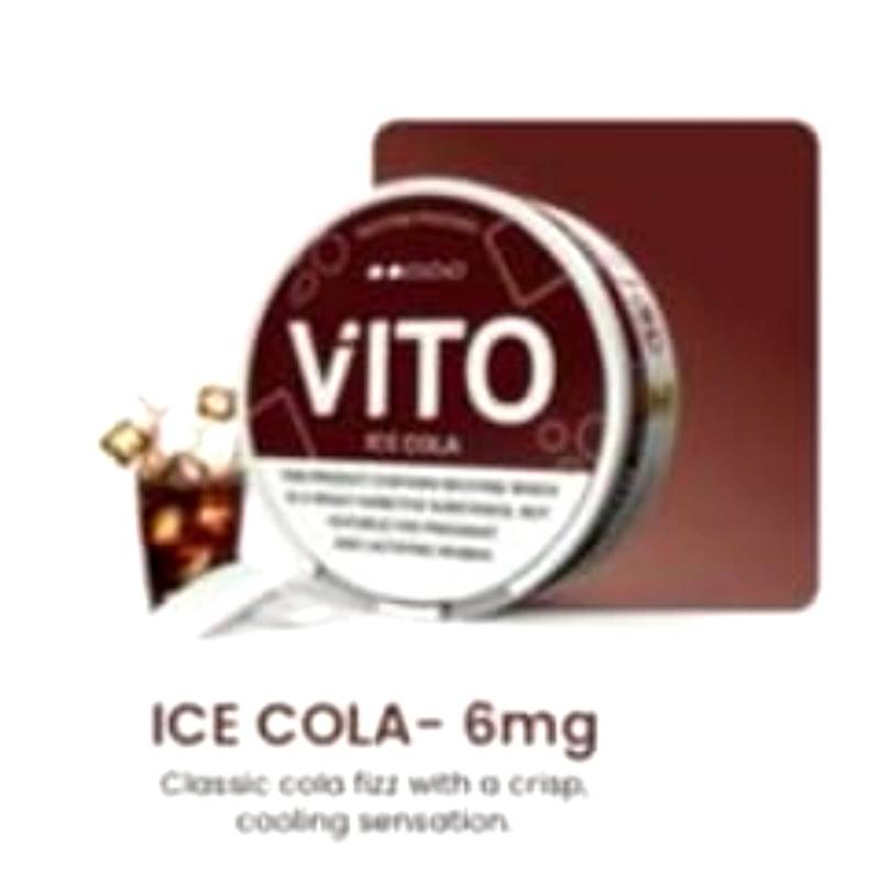VITO Nicotine Pouches ice cola 6mg VITO Nicotine Pouches