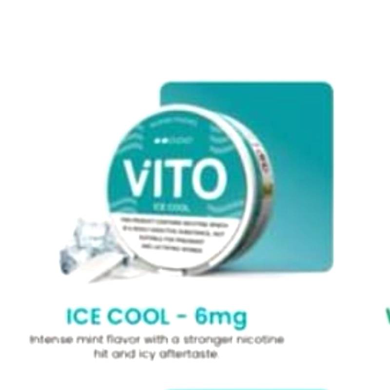 VITO Nicotine Pouches ice cool 6mg VITO Nicotine Pouches ice cool 6mg