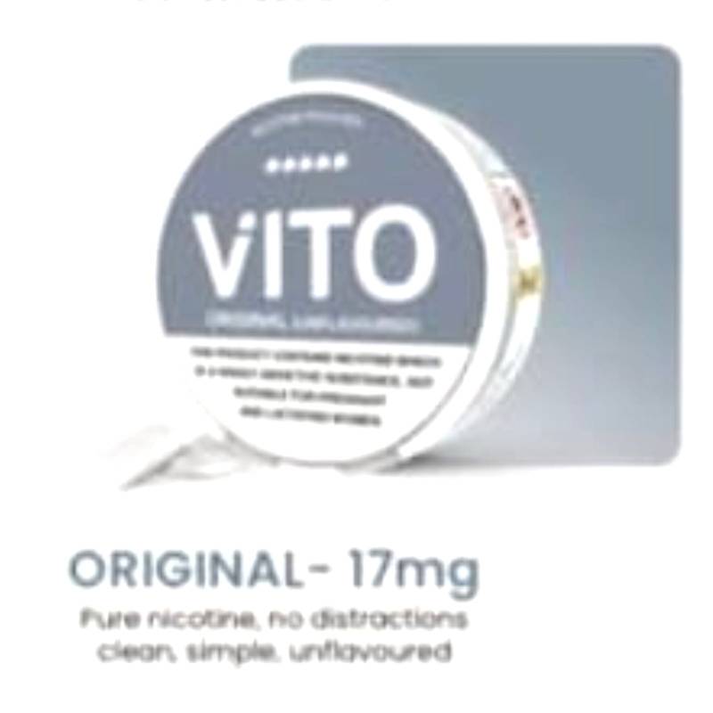 VITO Nicotine Pouches orginal 17mg VITO Nicotine Pouches