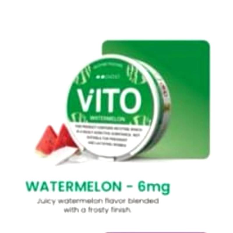 VITO Nicotine Pouches watermelon 6mg VITO Nicotine Pouches