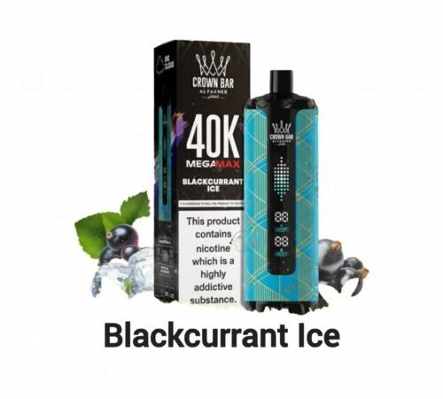 Al Fakher Crown Bar Mega Max 40k Blackcurrant Ice Al-Fakher-Crown-Bar-Mega-Max-40k-Blackcurrant-Ice