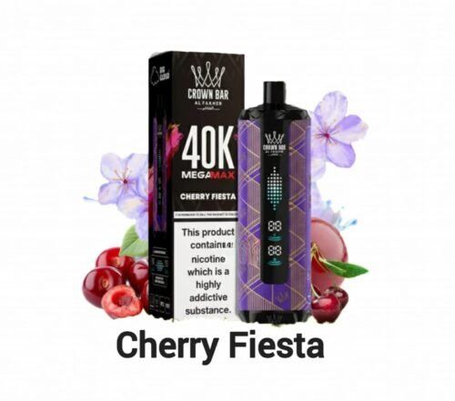 Al Fakher Crown Bar Mega Max 40k Cherry Fiesta Al-Fakher-Crown-Bar-Mega-Max-40k-Cherry-Fiesta