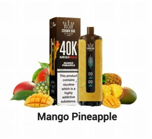 Al Fakher Crown Bar Mega Max 40k Mango Pineapple Al-Fakher-Crown-Bar-Mega-Max-40k-Mango-Pineapple