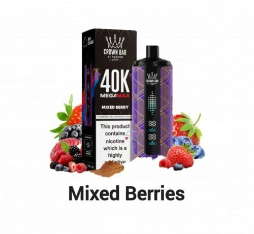 Al Fakher Crown Bar Mega Max 40k Mixed Berries Al-Fakher-Crown-Bar-Mega-Max-40k-Mixed-Berries